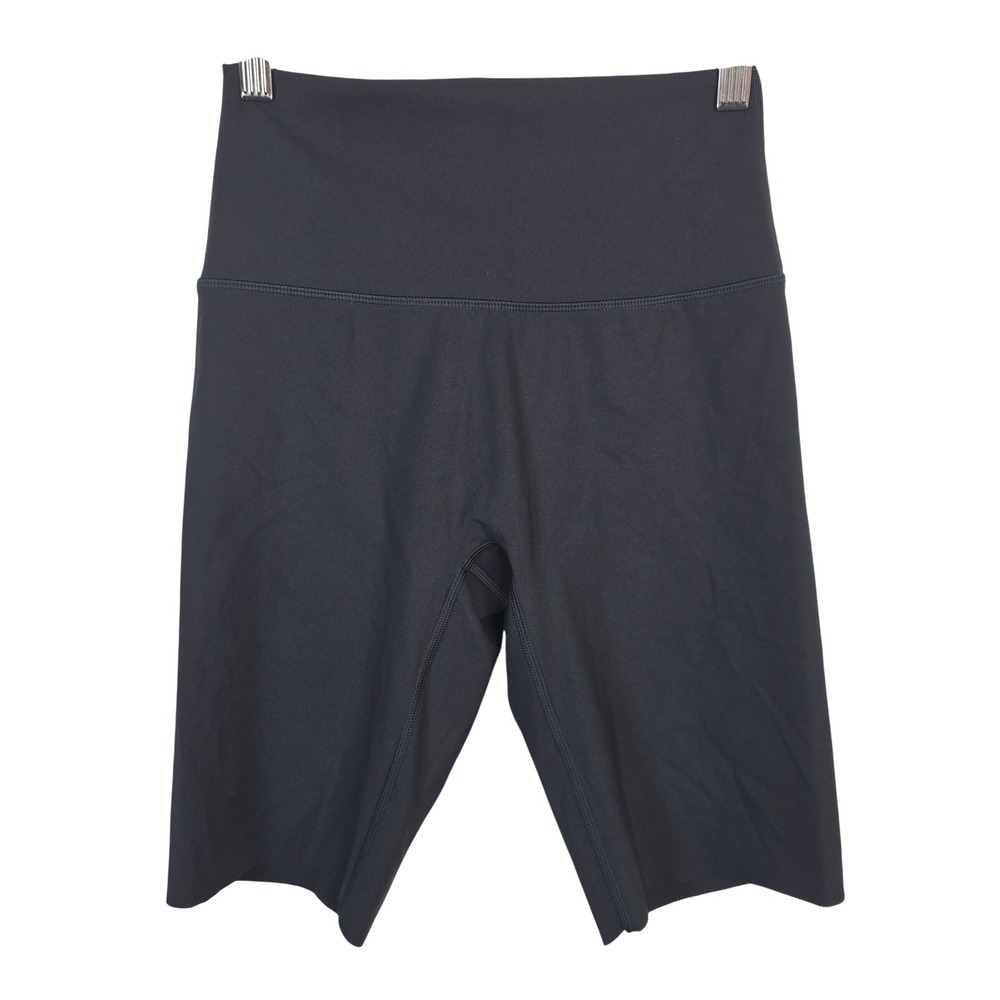 Aerie Chill Play Move Black High Waisted Biker Shorts Womens Size Medium